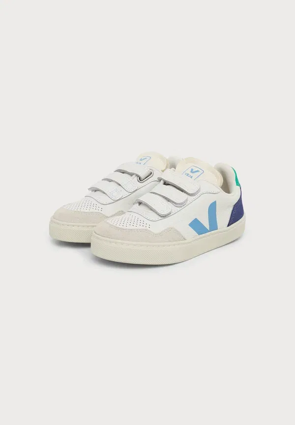 Кроссовки из кожи и текстиля Small unisex Veja белый, голубой, синий — фото 2