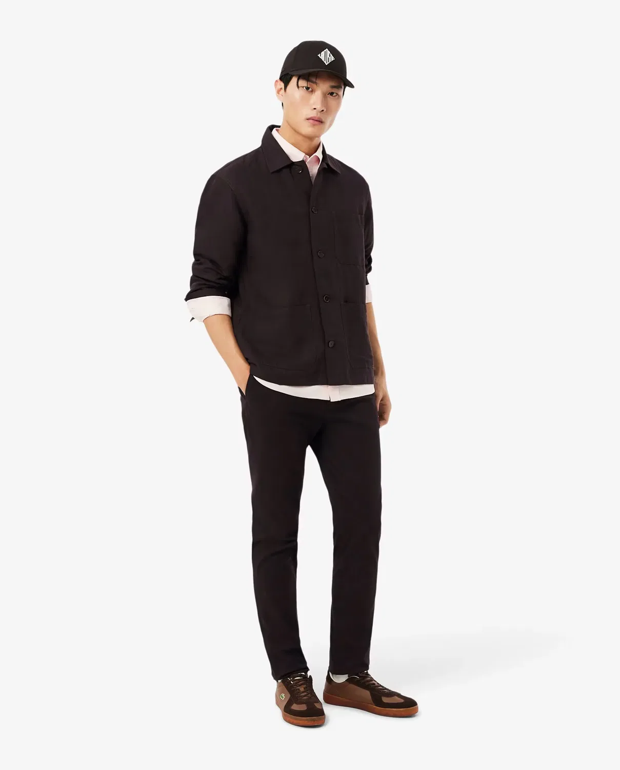 Мужские джоггеры с зауженным кроем Lacoste, Marrón