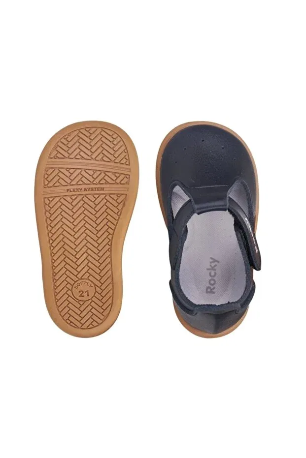 Детские туфли для мальчиков ортопедические Robin baby Rocky Sport, Navy Blue — фото 3