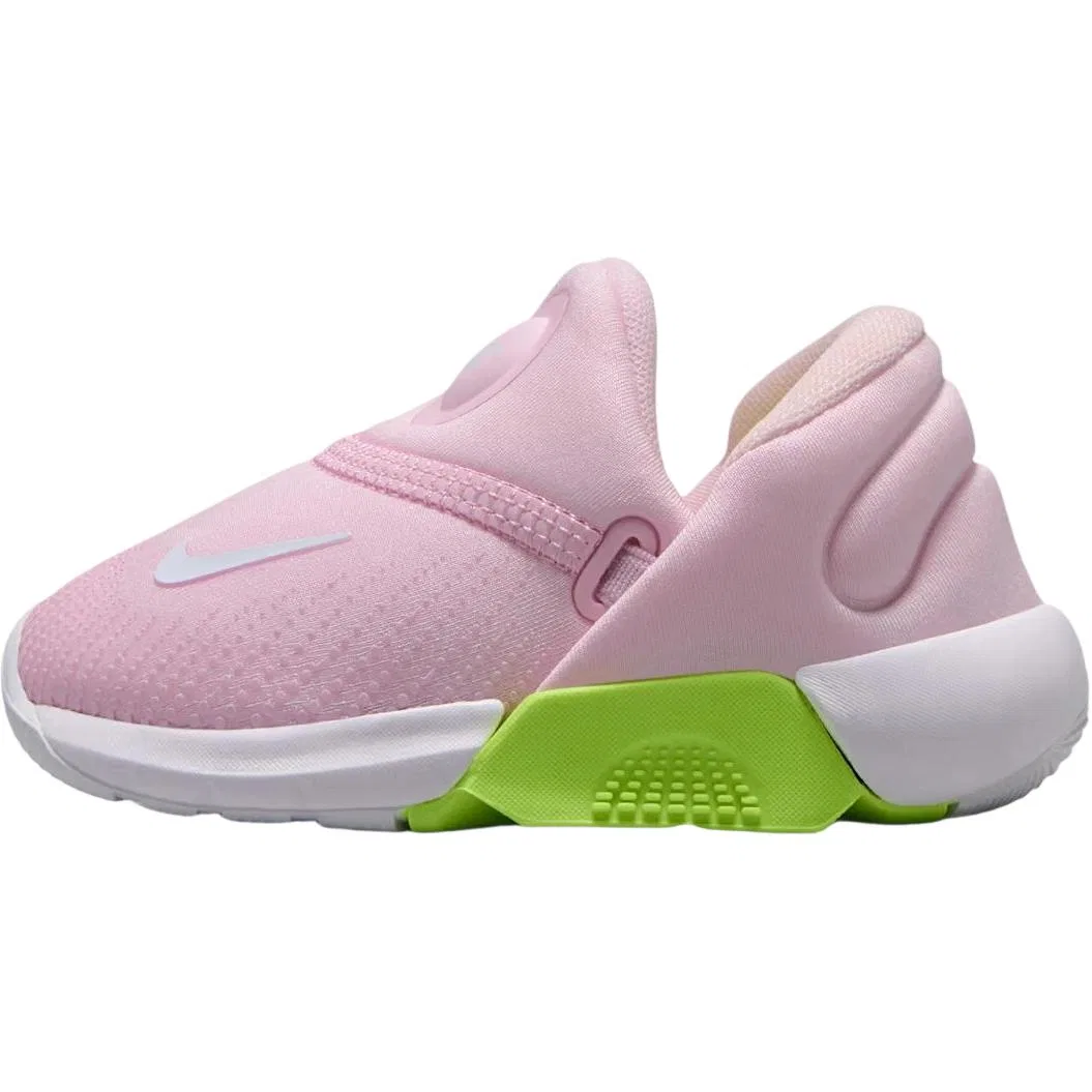 Детские кроссовки для мальчиков Nike Swoosh, Pink Foam/Neon Yellow/Light Neon Yellow/Sail White