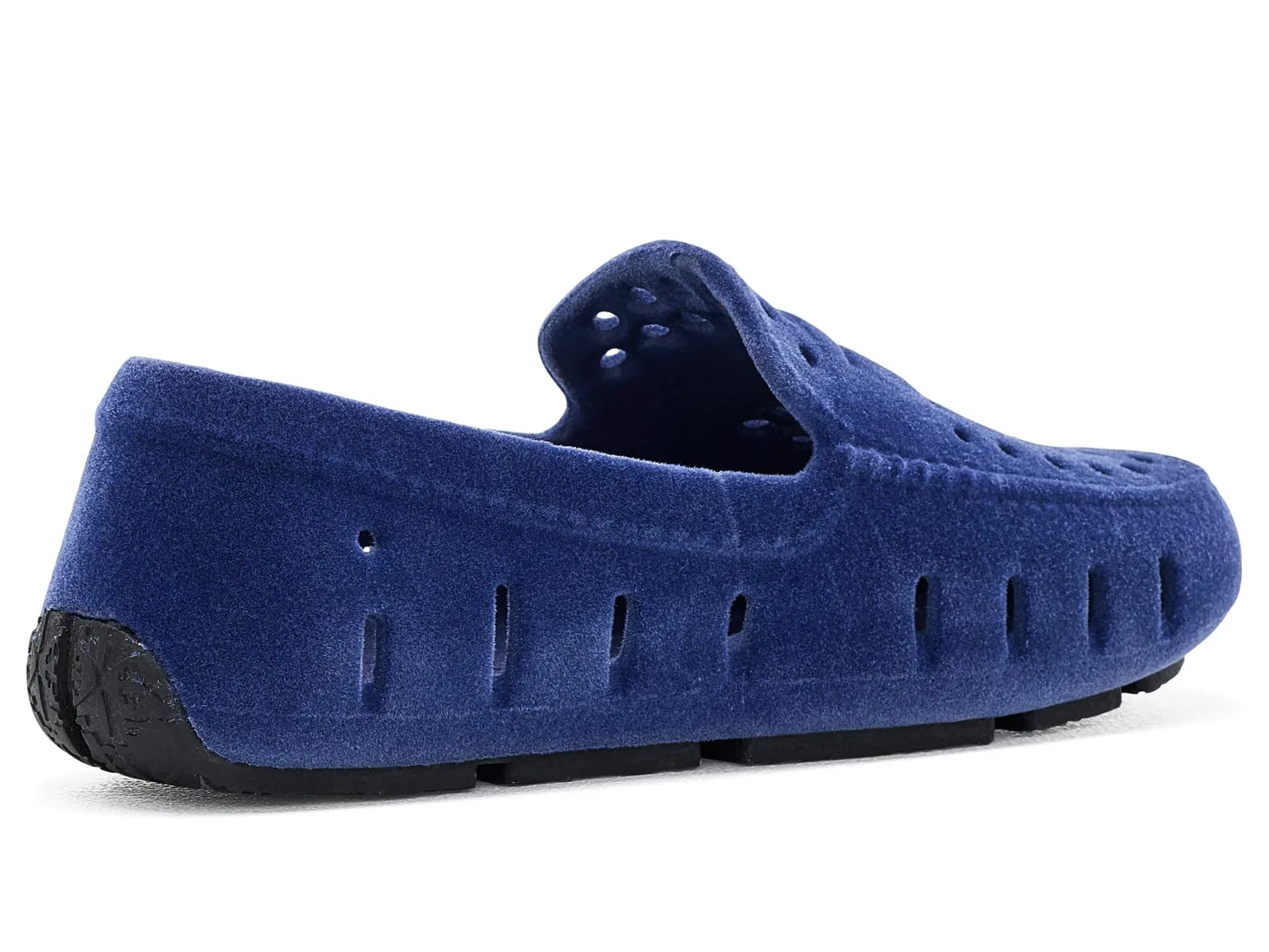 Лоферы Prodigy Faux Suede (для больших детей) Floafers Kids, Deep Navy Suede/Black — фото 4