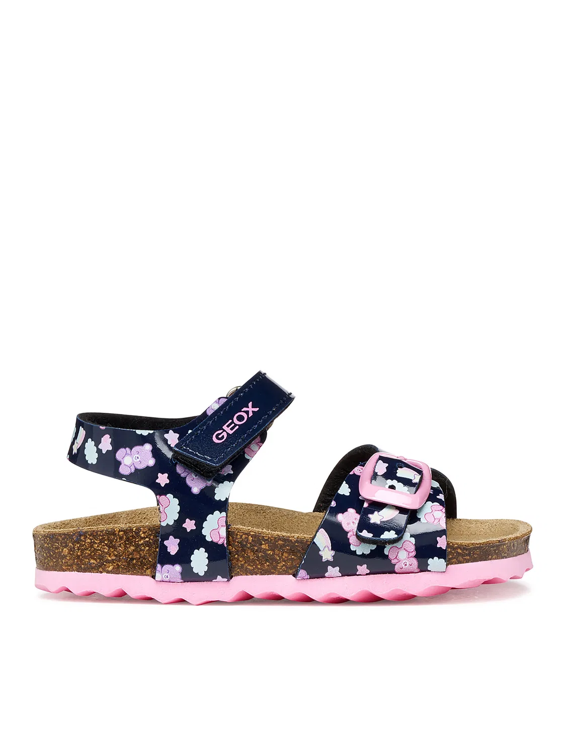 Сандалии для девочки Sandal Chalki Girl Geox, темно-синий