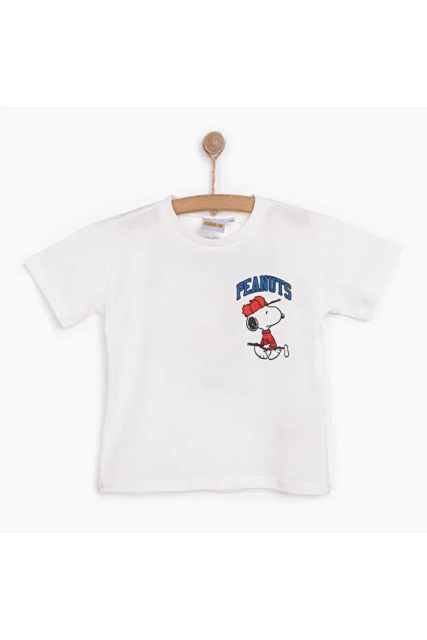 Детская футболка хлопковая Snooze baby snoopy Generic Brands, White
