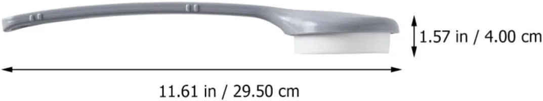 Набор щеток для тела 2 шт, HAKIDZEL, PP и спонж, 29.5 x 8.5 x 4 см — фото 2