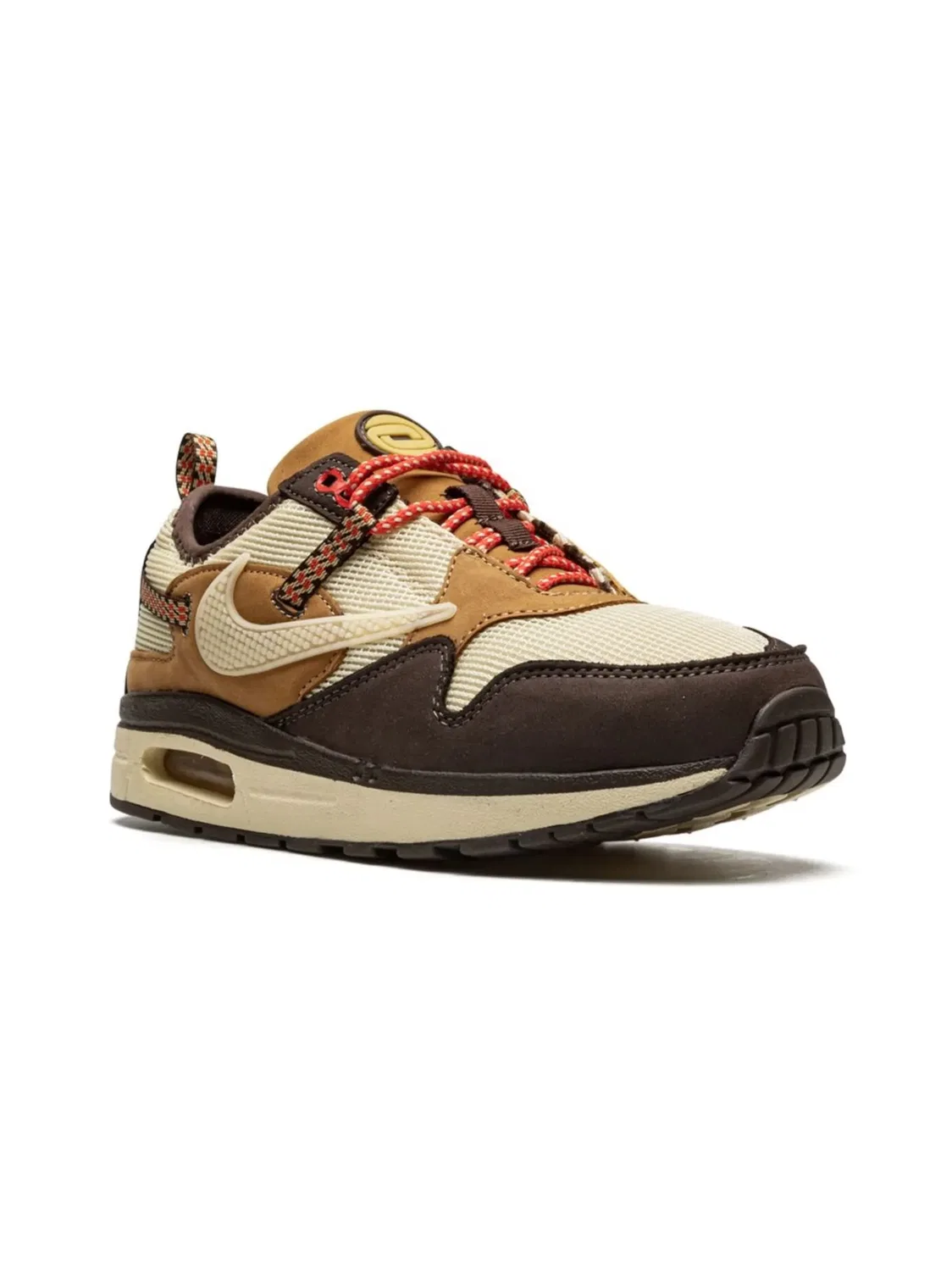 Кроссовки Air Max 1 "Cactus Jack" Nike, коричневый — фото 2