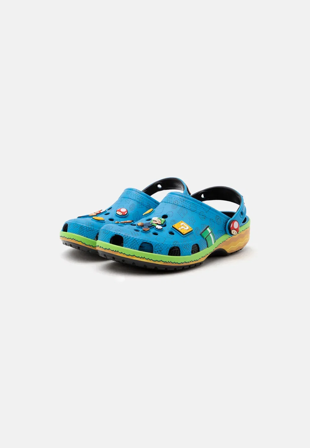Тапочки Super Mario Core унисекс Crocs, Multi-Coloured — фото 4