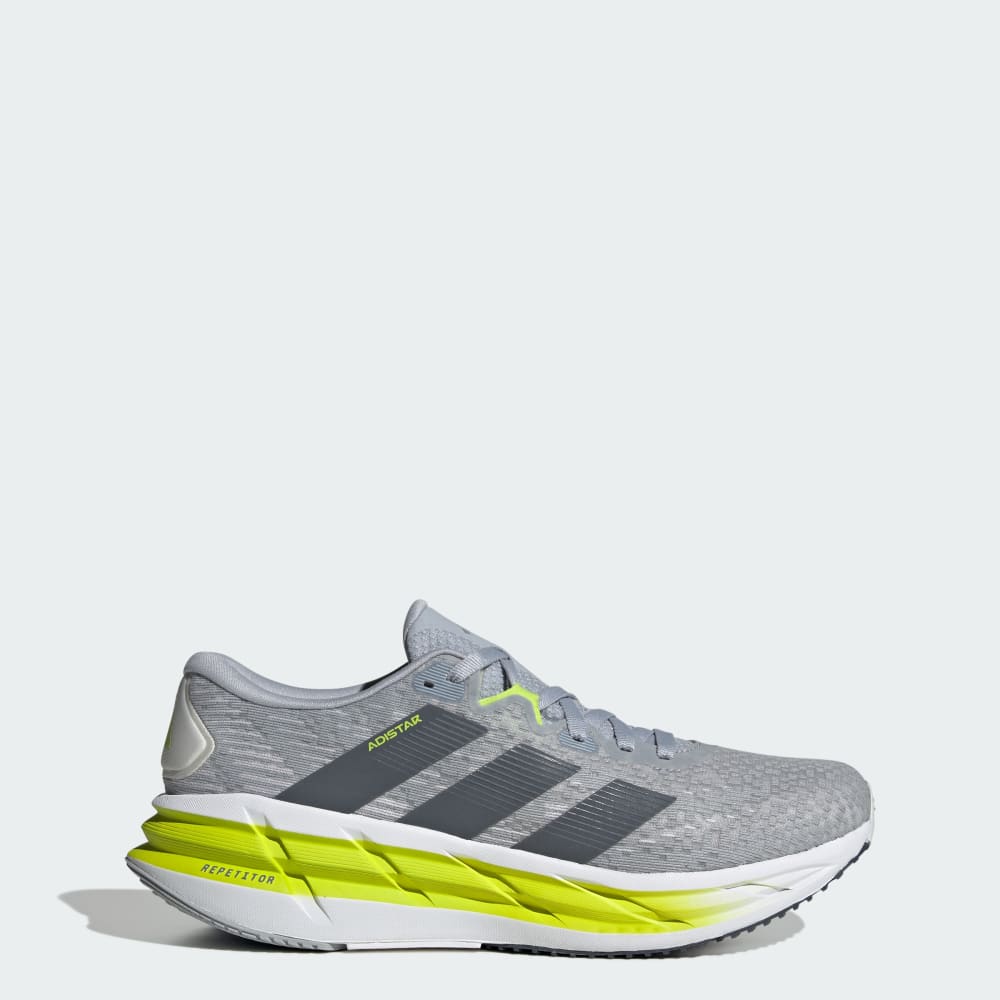 

Кроссовки Adidas Adistar 4 Running Shoes, цвет Halo Silver/Onix/Solar Slime
