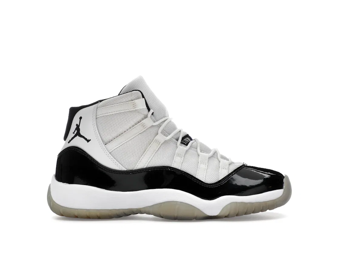 Детские кроссовки Lifestyle с принтом Jordan 11 Retro Jordan, White Black Dark Concord