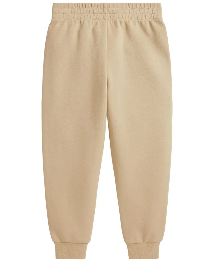 Детские спортивные брюки с эмблемой Polo Ralph Lauren, Tallow Cream — фото 2