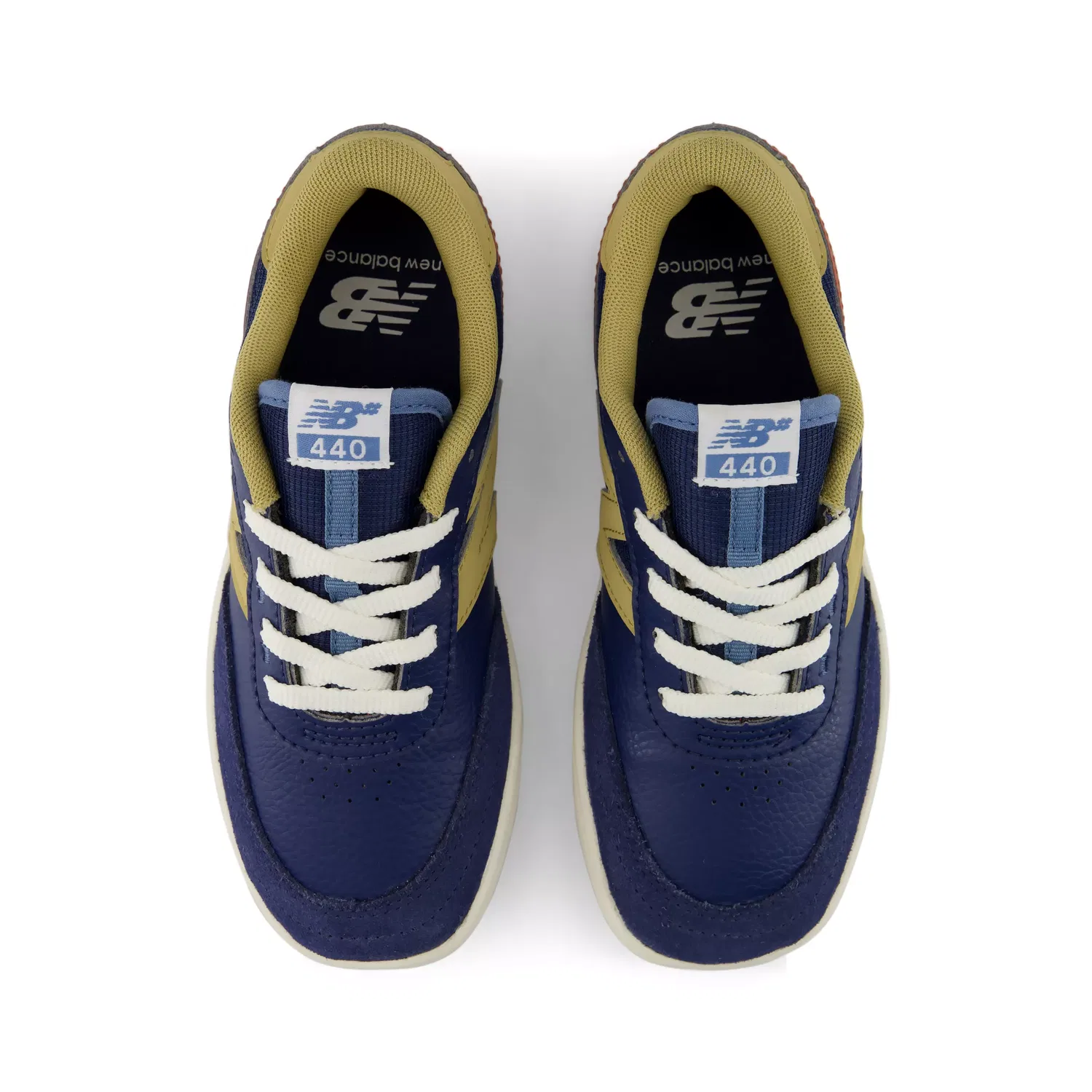 Детские кроссовки с шнуровкой 440v2 New Balance, Nb Navy With Quicksand — фото 4