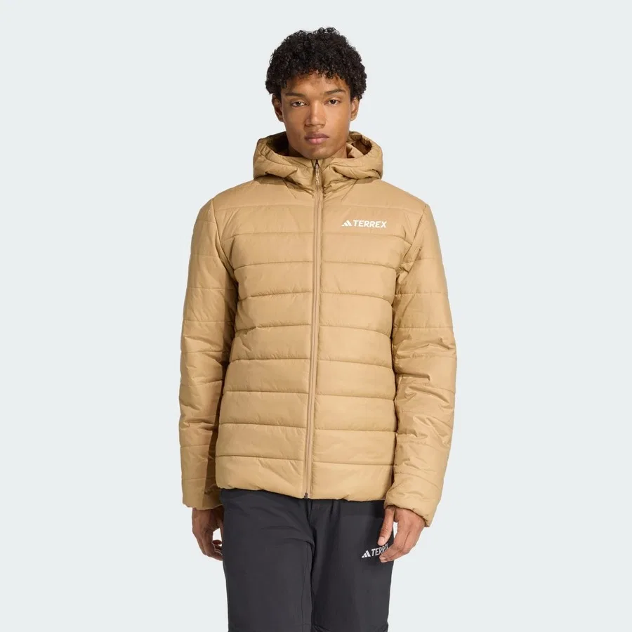 Утепленная куртка с капюшоном Terrex Multi Essentials ClimaWarm, adidas, Синий