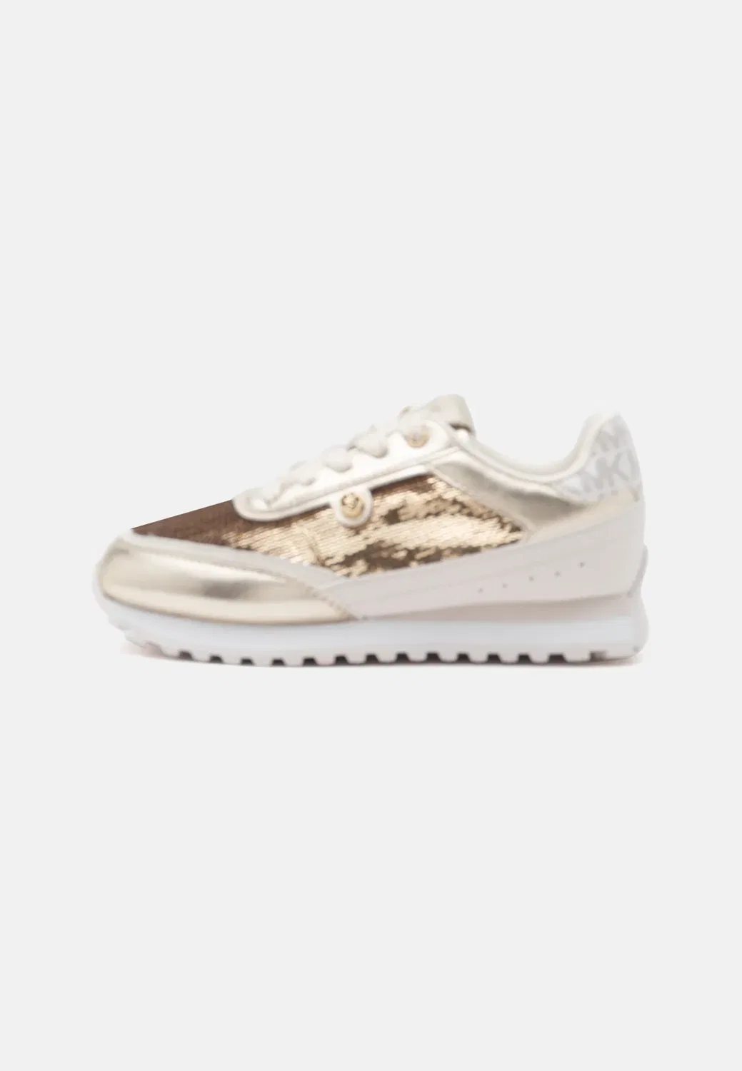 Nova kids teens - кроссовки Michael Kors Kids, Pale Gold-Coloured/Vanilla/Pale Gold-Coloured Metallic