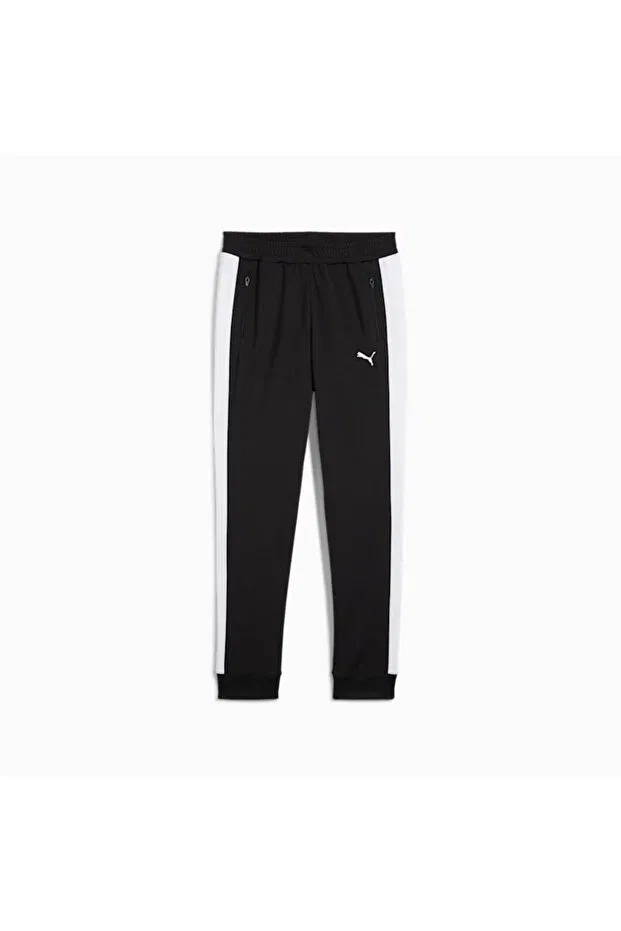 Детские спортивные брюки для девочек с принтом Always On Track Puma, Черный — фото 4