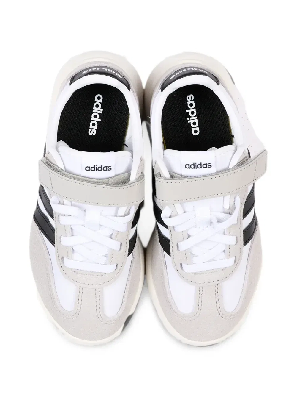 Кроссовки на липучках Adidas Kids, белый — фото 3