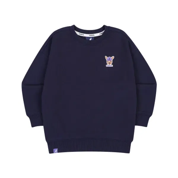 Свитшот с патчем, Kangol Kids, Navy
