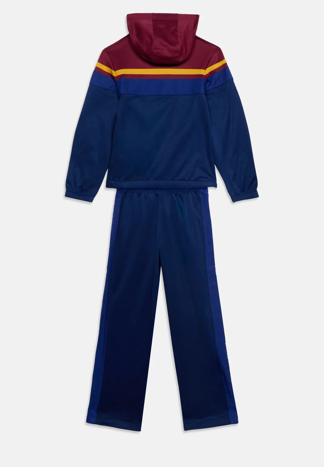 Спортивный костюм «Барселона» для дома, унисекс - клубная одежда Nike Performance, Deep Garnet/Blue Void/Deep Royal Blue/Mineral Yellow — фото 2