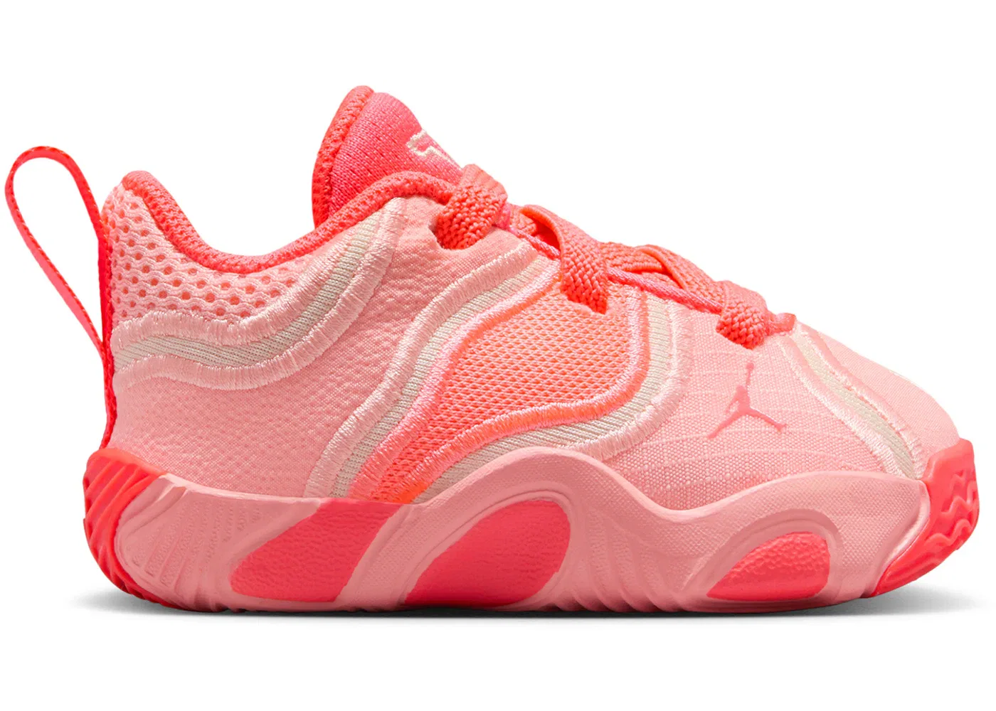 Детские кроссовки для мальчиков с длинным рукавом Jordan Tatum 3 Jordan, Pink Tint/Guava Ice/Lava Glow/Hot Punch