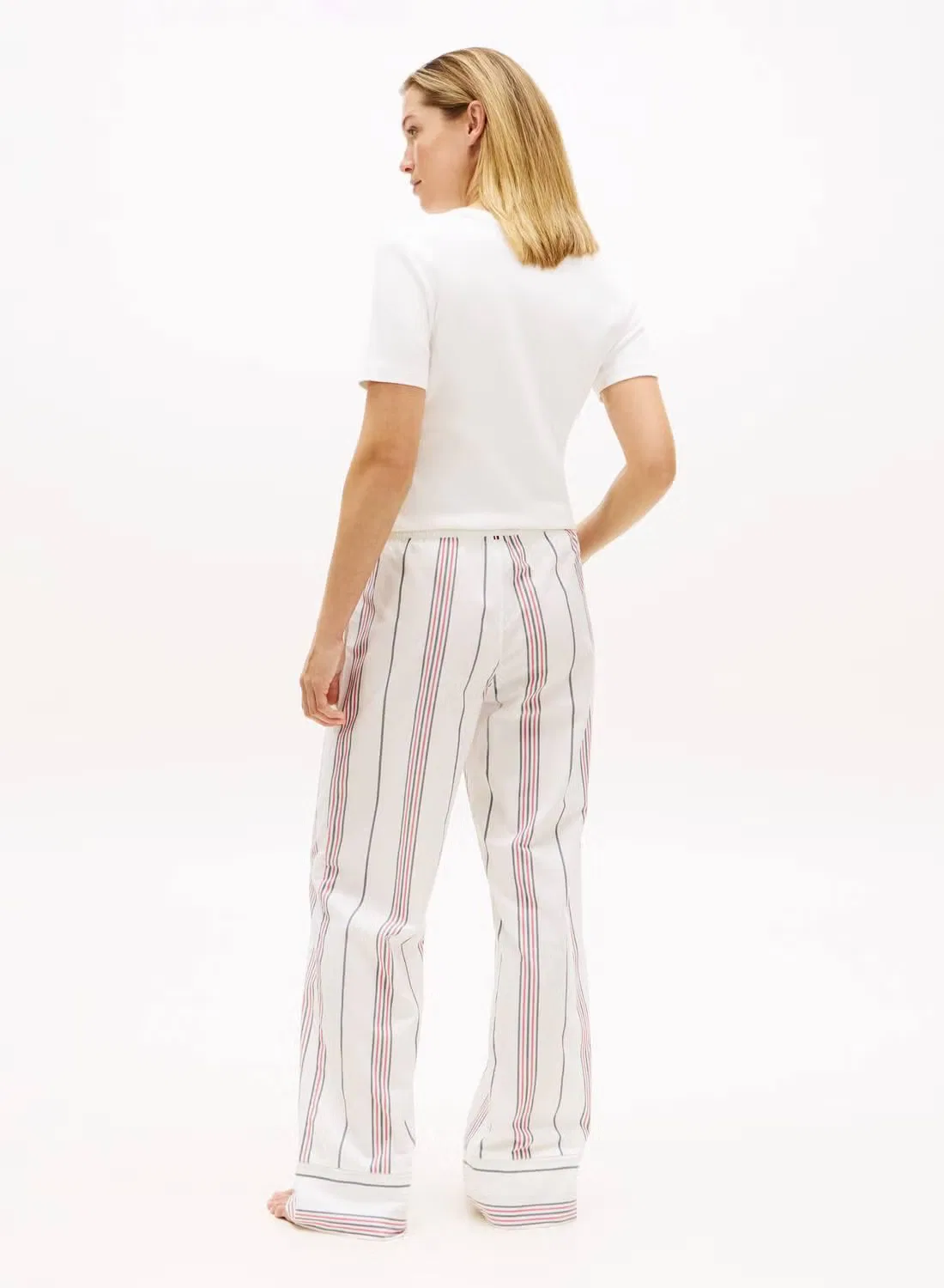 Пижамные брюки с полосатым принтом Heritage stripe Tommy Hilfiger, синий — фото 3