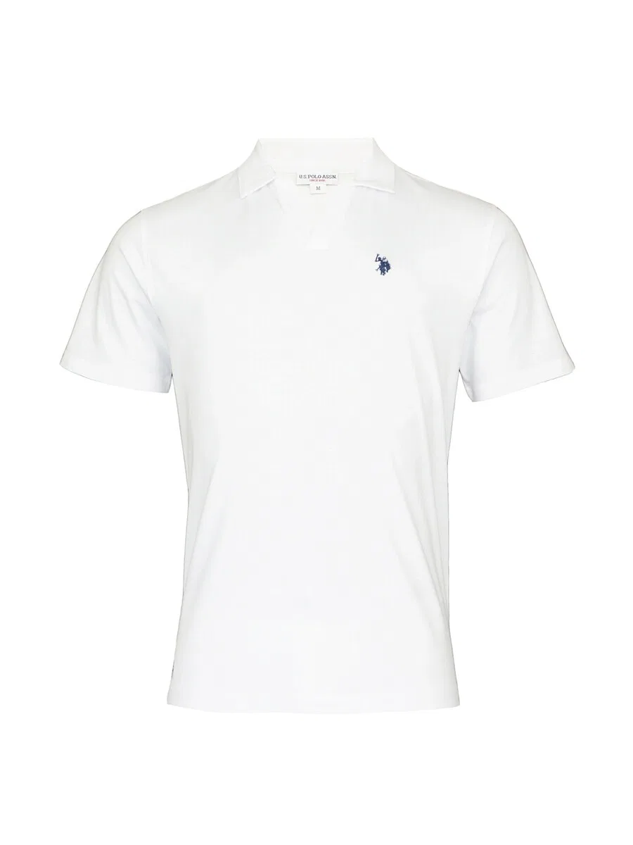 Футболка U.S. Polo Assn. белого цвета