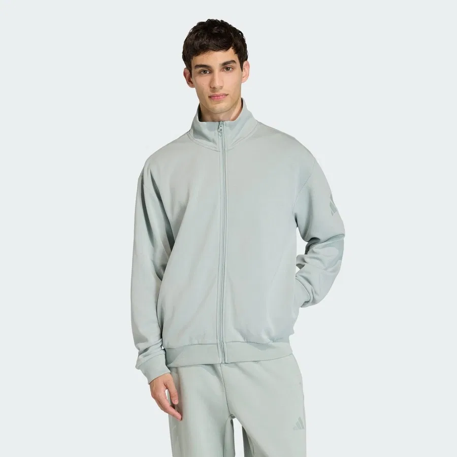 Спортивная кофта с молнией Soft Lux Sportswear KF0347 adidas, Черный