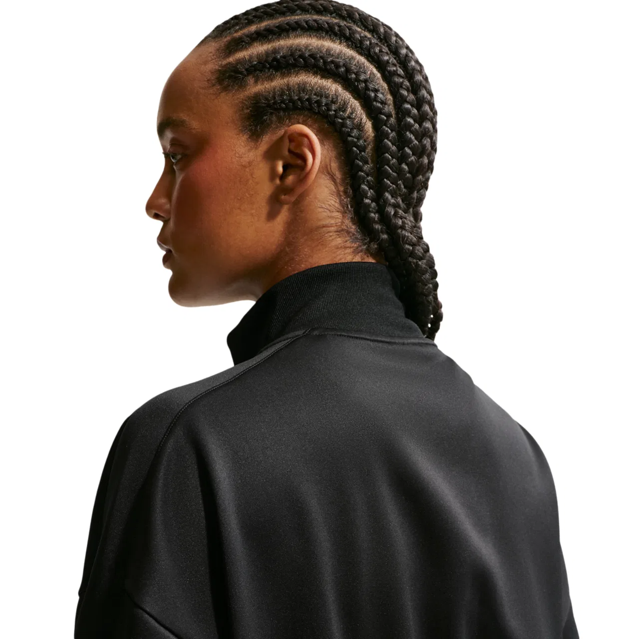 Женская куртка NSW Track Jacket Nike, цвет Chalk/Black/Black — фото 2