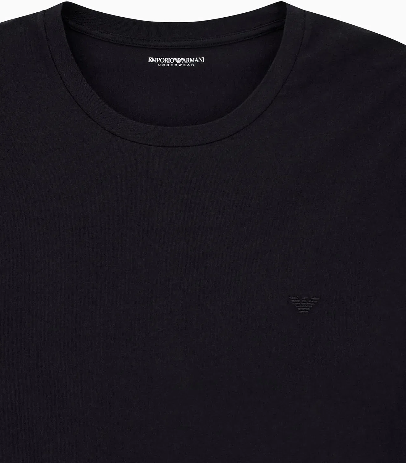 Мужская футболка с логотипом Tonal Eagle Emporio Armani, Black — фото 3