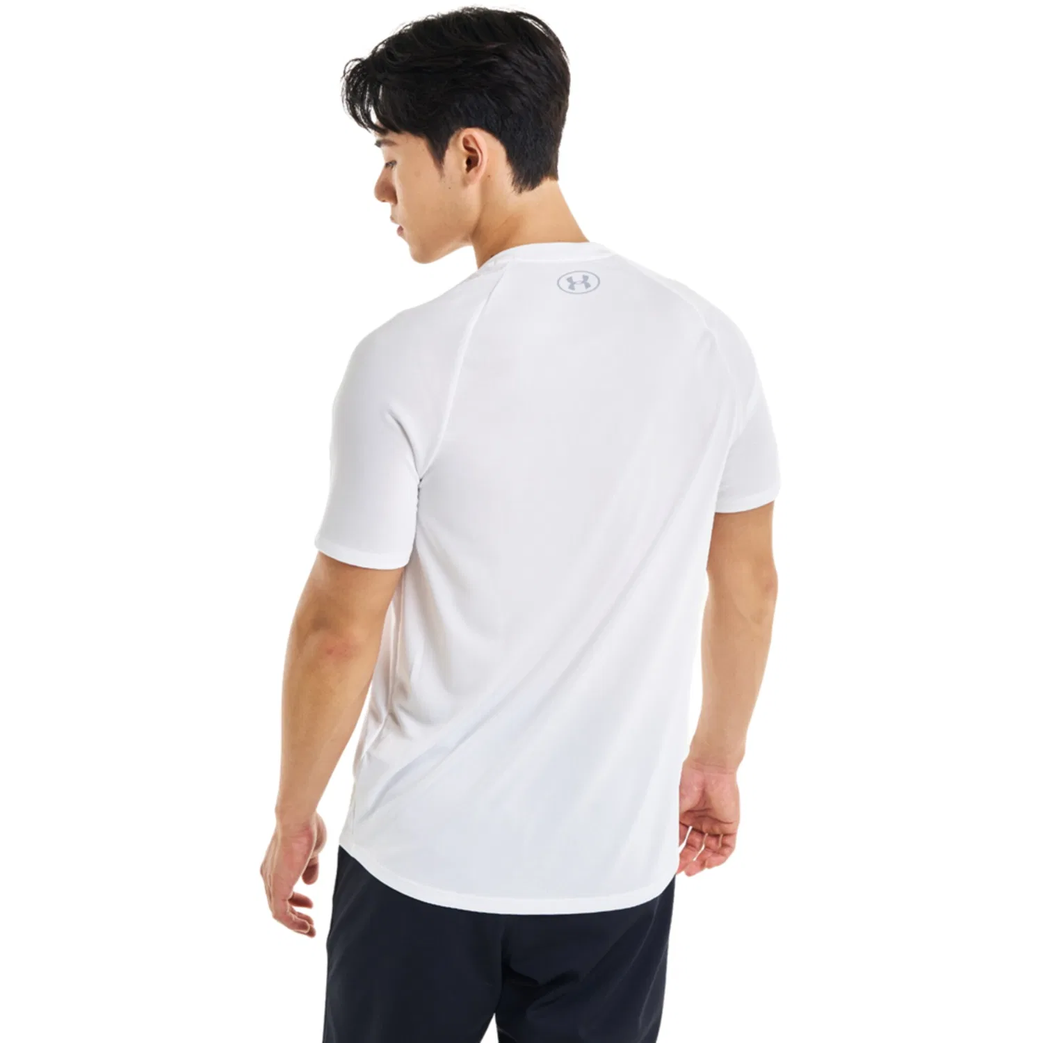Детская футболка с коротким рукавом UA Tech 2.0 SS Under Armour, White — фото 4