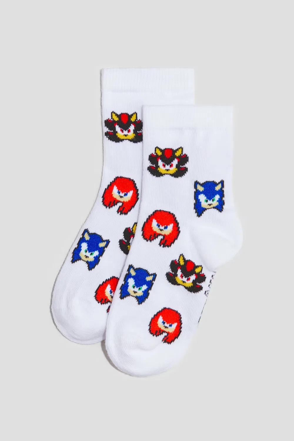 Набор из 5 пар носков с рисунком H&M, Blau/Sonic The Hedgehog — фото 3