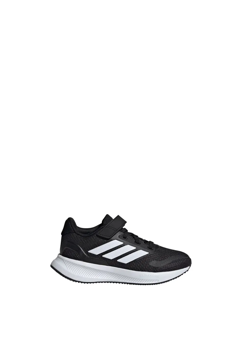 Runfalcon 5 унисекс - кроссовки для бега по улицам Adidas Performance, Core Black Cloud White Cloud White — фото 2