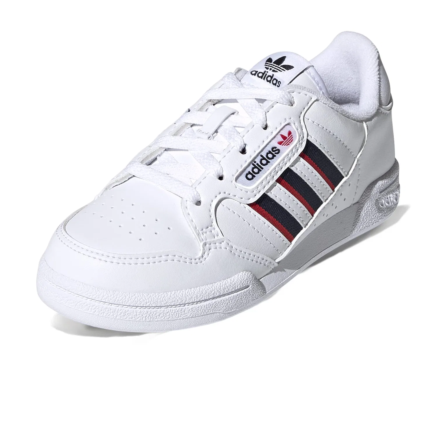 Детские кроссовки с кожаным верхом Adidas Originals, White