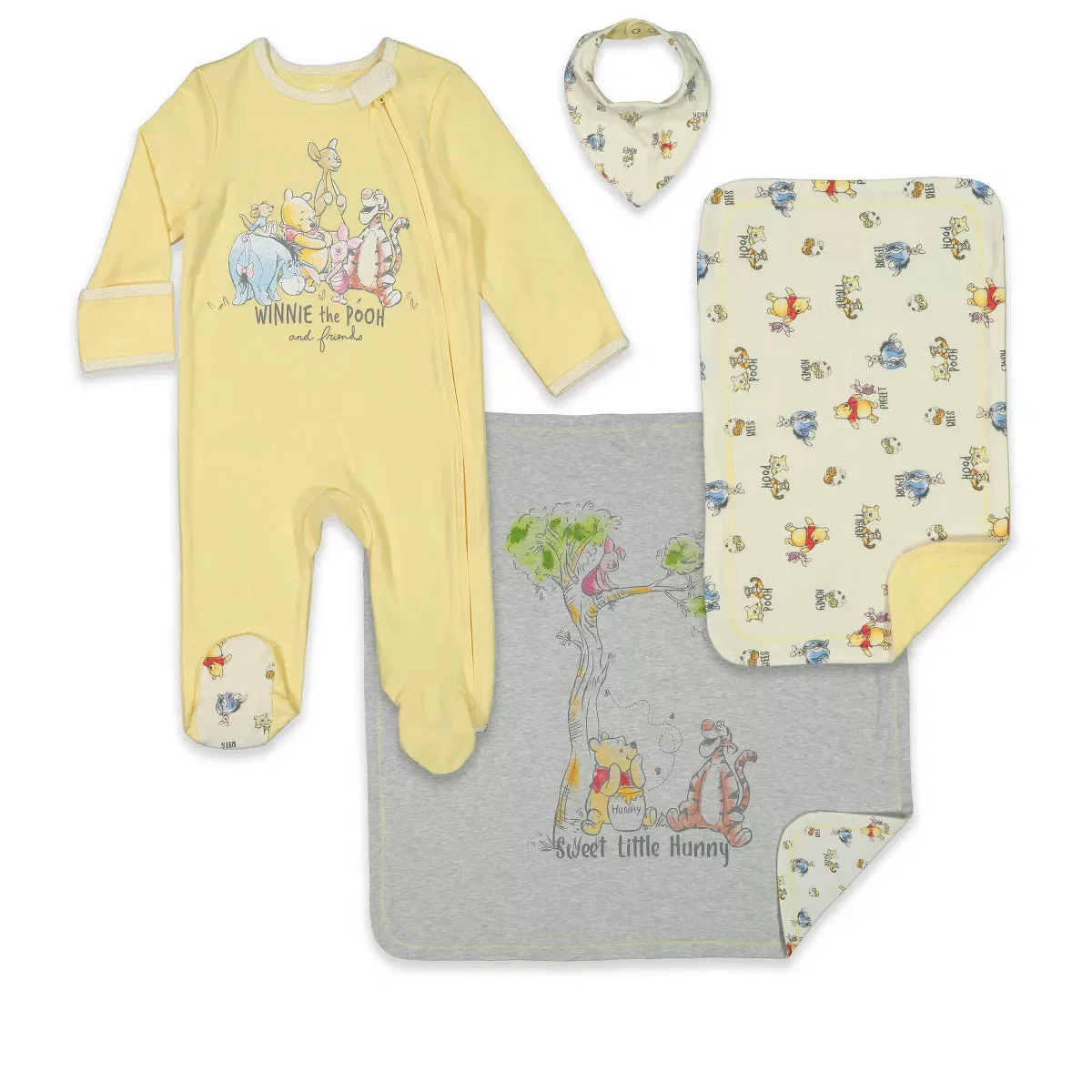 Детский комплект для новорожденных с принтом Winnie the Pooh Disney, Winnie The Pooh