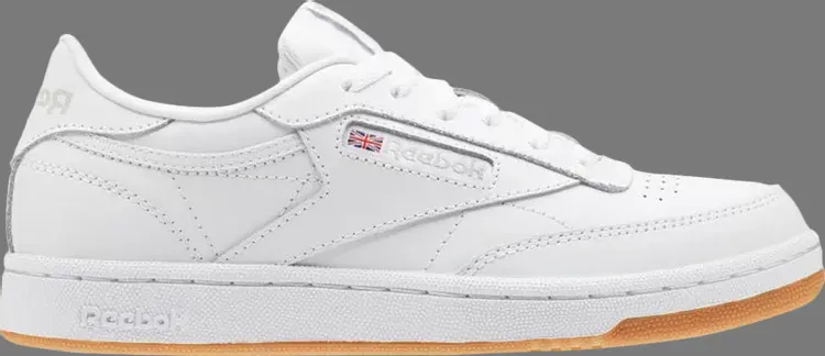 

Кроссовки club c j 'white gum' Reebok, белый