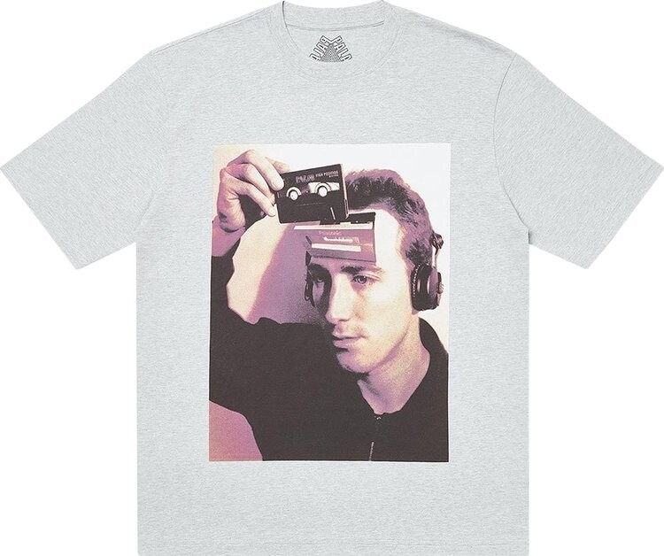 

Футболка Palace Deckhead T-Shirt 'Grey Marl', серый