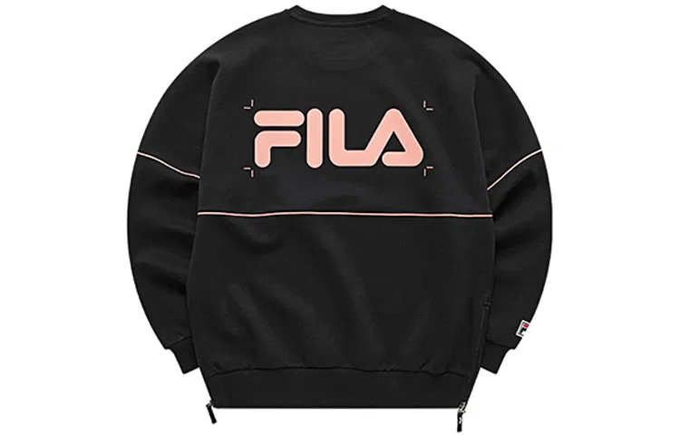 Детский свитшот с круглым вырезом Black FILA FUSION — фото 3