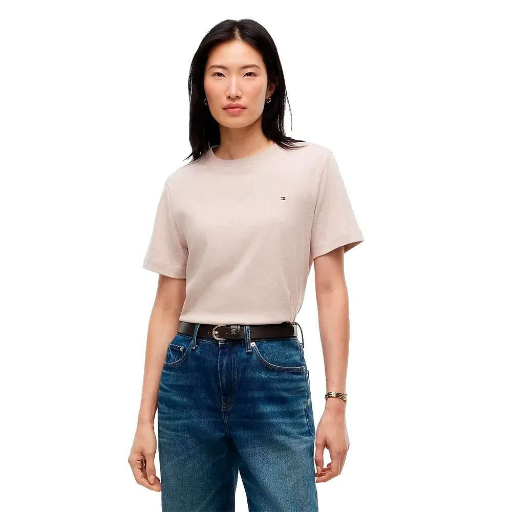 Женская футболка свободного кроя Tommy hilfiger, Beige