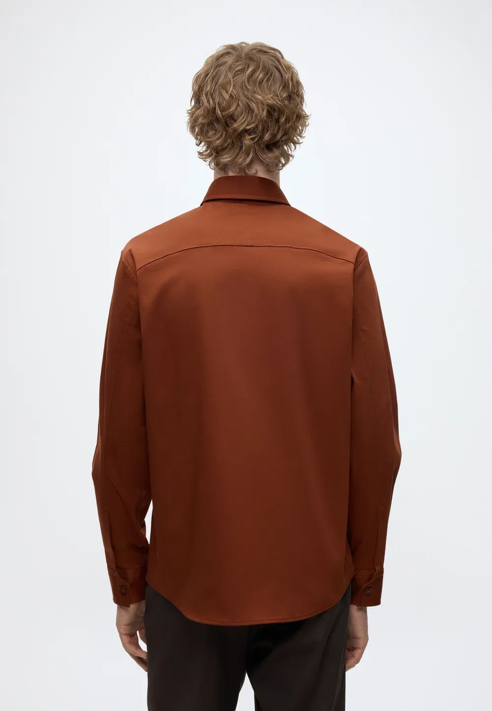 C-Owen-K-P_Am - рубашка Boss, Medium Brown — фото 3