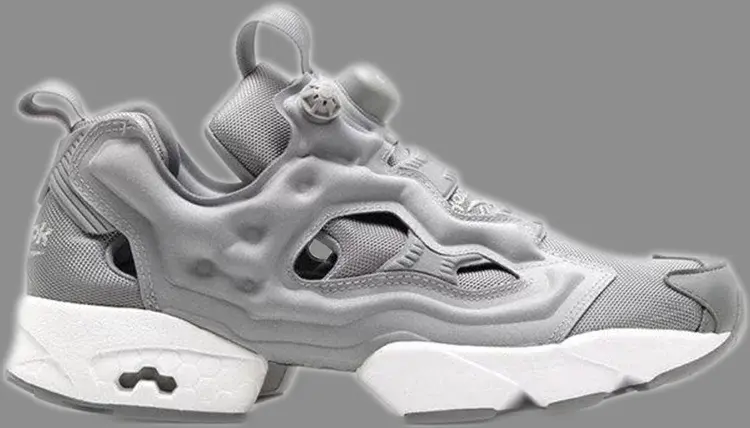 

Кроссовки instapump fury og 'flat grey' Reebok, серый