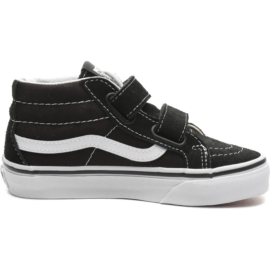 Кроссовки Vans Sk8-Mid Reissue V, Черно-белый — фото 4