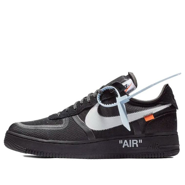 

Кроссовки x off white air force 1 low Nike, черный