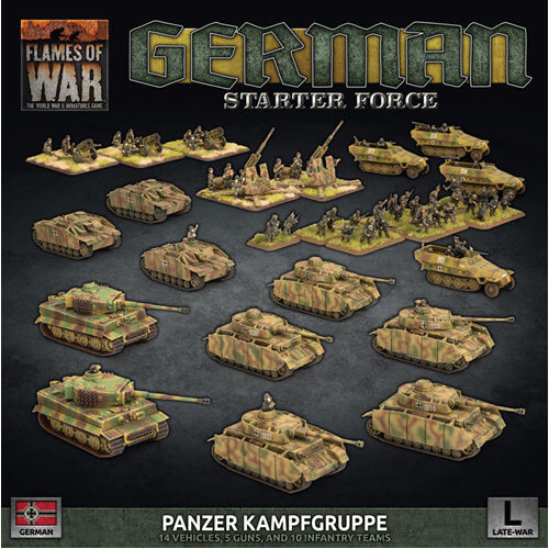 

Фигурки Flames Of War: German “Panzer Kampfgruppe” Army Deal