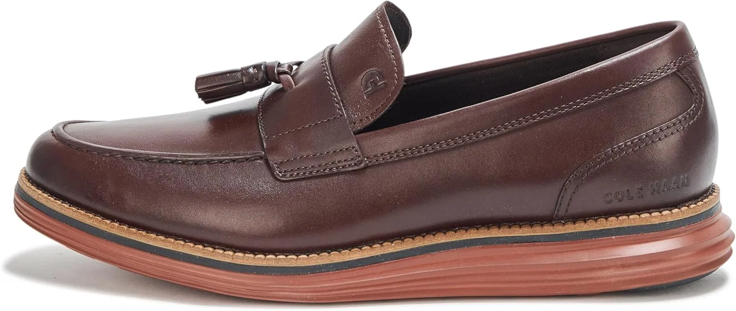 Лоферы с кисточками Cole Haan, темный шоколад/коричневый/черный — фото 2