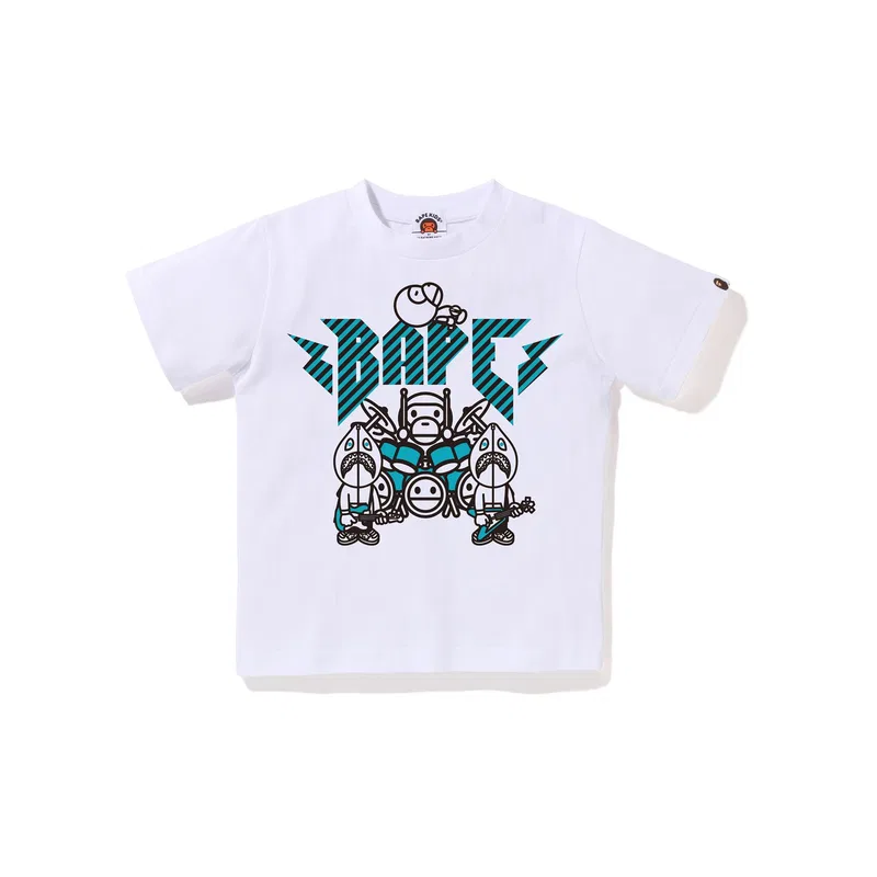 Футболка детская A Bathing Ape белая