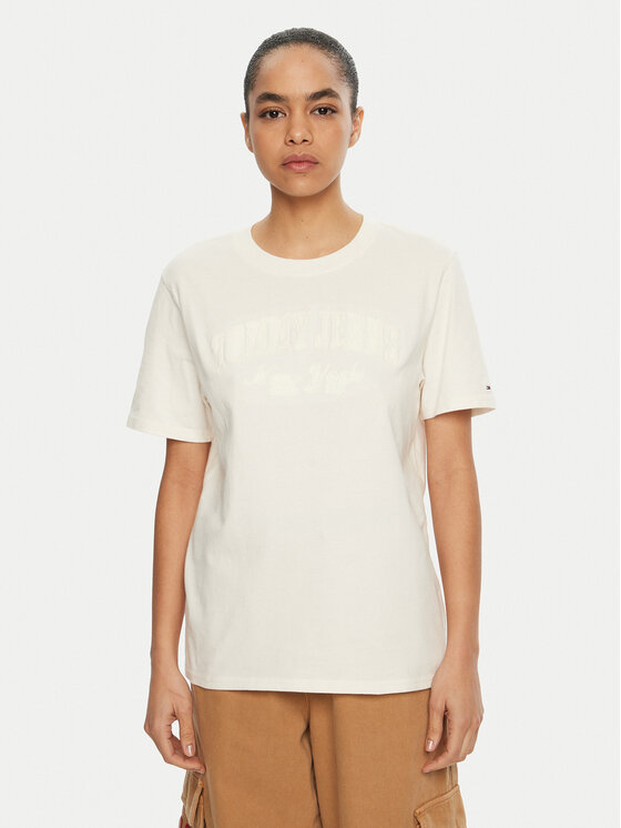 

Футболка свободного кроя Tommy Jeans, белый