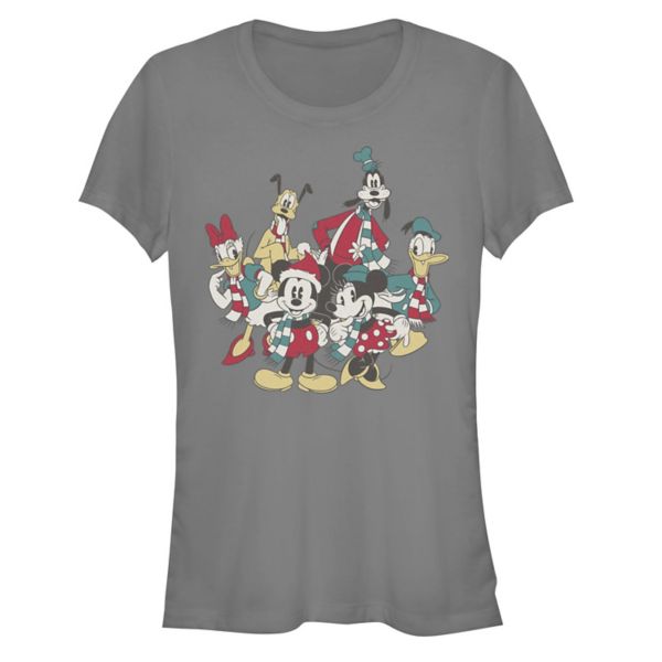 

Футболка с рисунком Микки Мауса и его друзей для юниоров Disney, серый