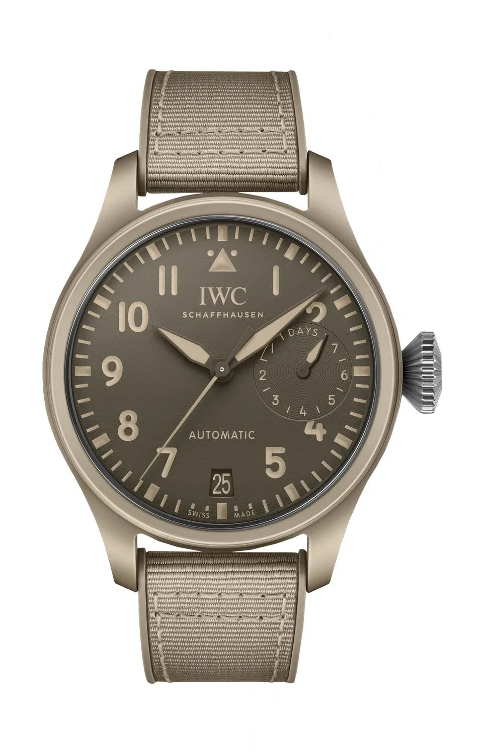 Большие часы для пилотов TOP GUN, издание «Пустыня Мохаве» - IW506003 IWC SCHAFFHAUSEN, серебряный