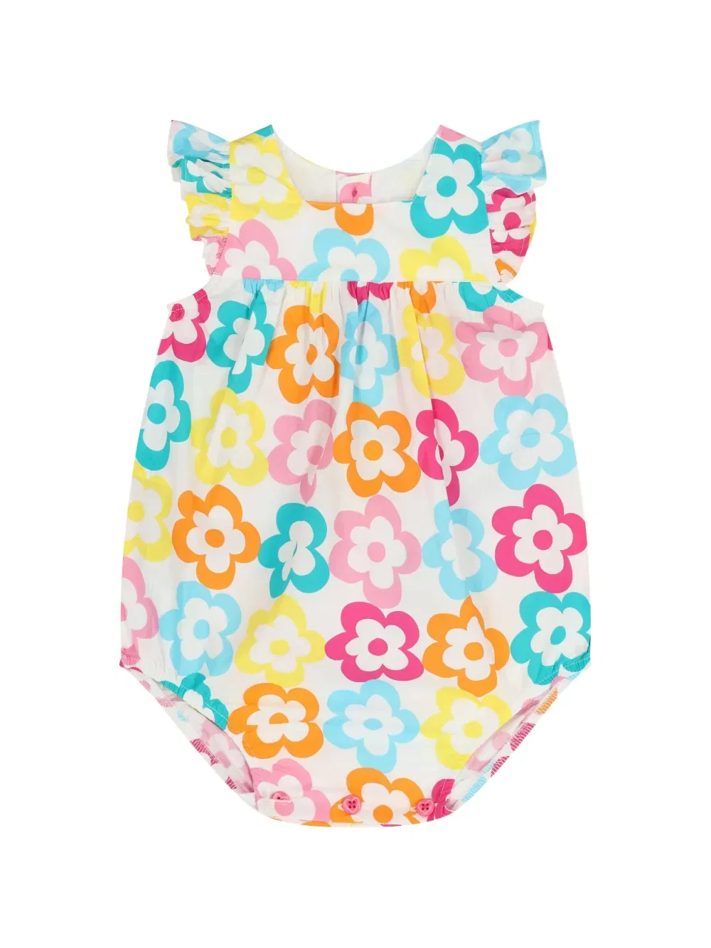 Комбинезон с оборками Agatha Ruiz De La Prada, белый