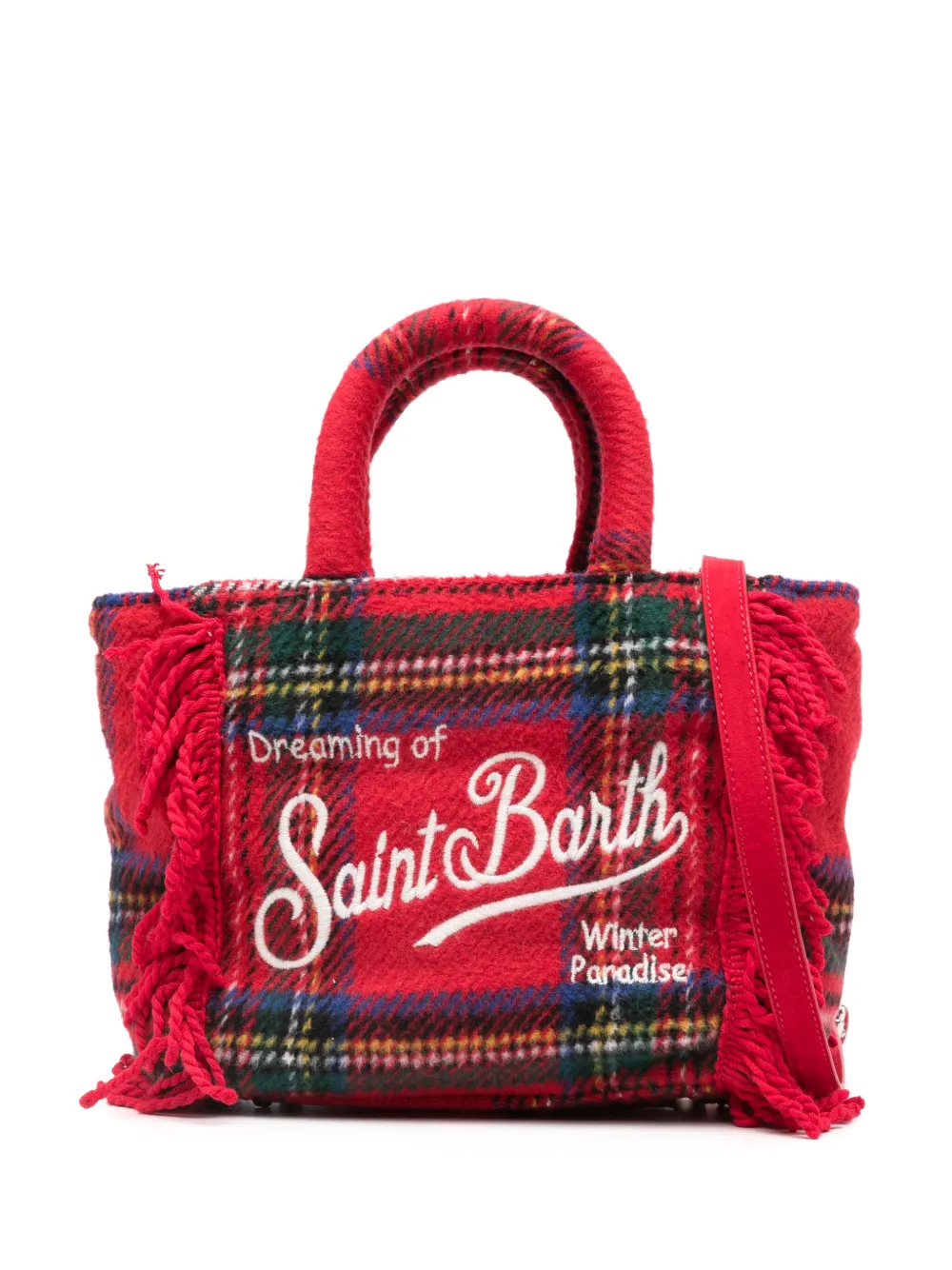 

Сумка-тоут Vanity размера мини MC2 Saint Barth Kids, красный