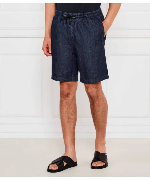 

Джинсовые шорты Sandrew Loose fit Boss Orange, синий