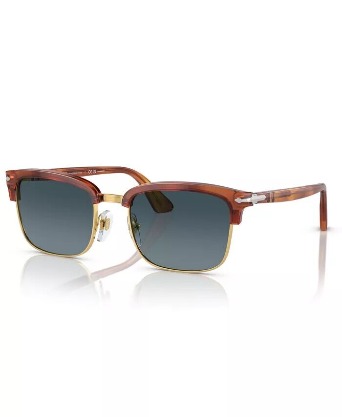 

Поляризованные солнцезащитные очки унисекс, градиент PO3327S Persol, коричневый