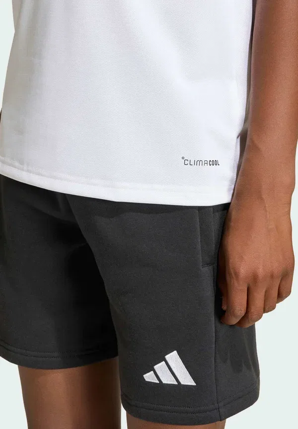 Поло детское Adidas Performance Entrada26 polo kids, белый/черный — фото 4